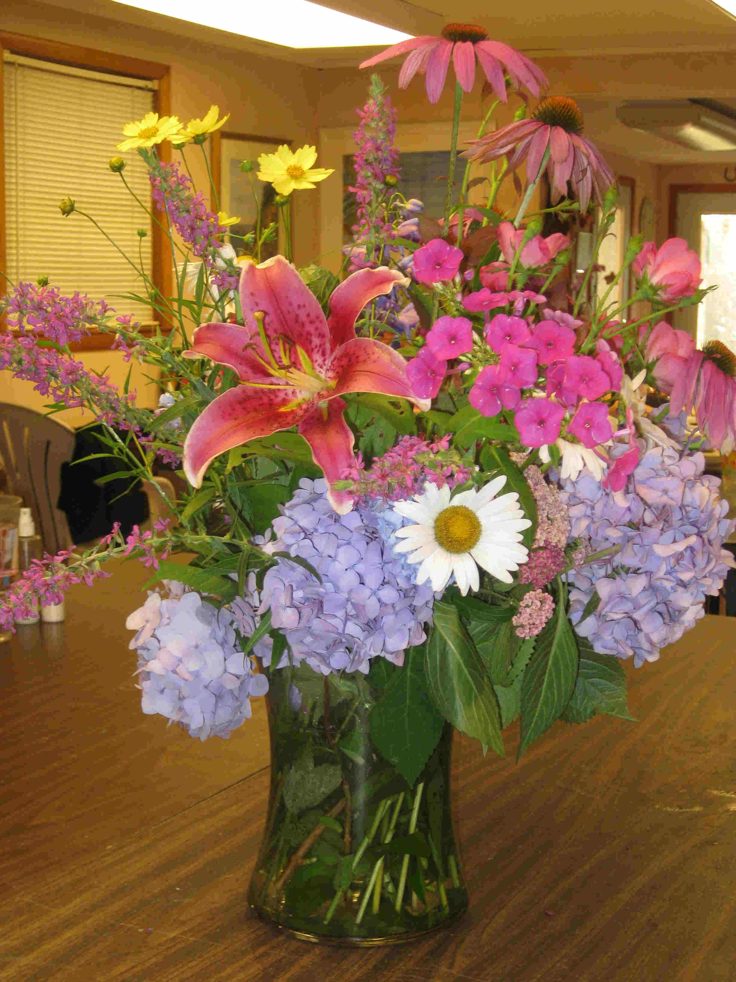 Kelly's Bouquet from her Garden