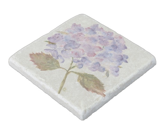 Hydrangea Stone Coaster